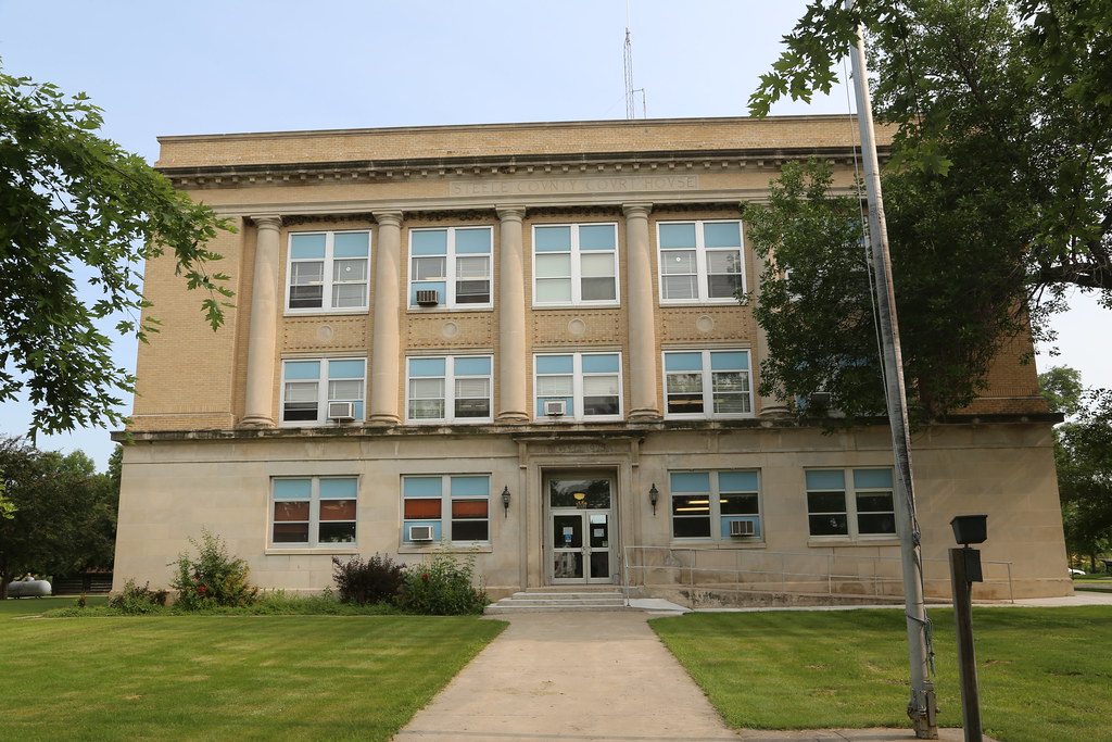 Finley North Dakota, County Courthouse, Steele County ND Flickr