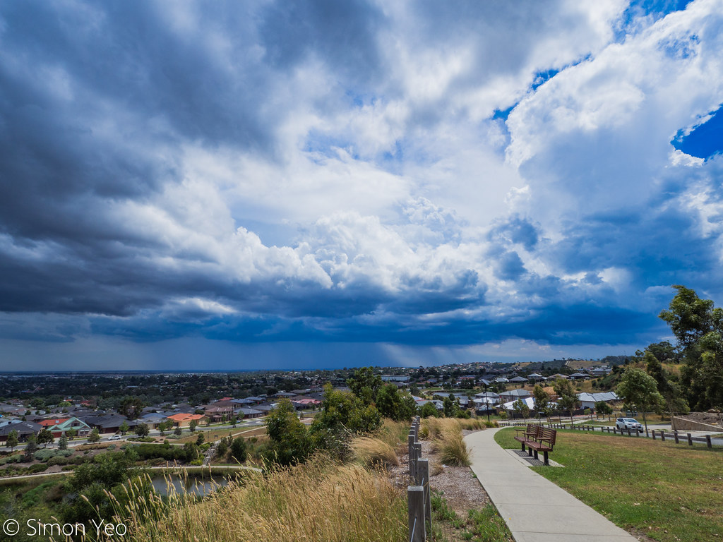 Storm Clouds Watching storm clouds roll over Pakenham. Simon Yeo