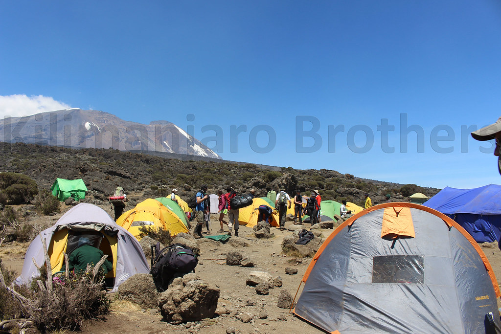 Tent on Mount Kilimanjaro Climbing Kilimanjaro… Flickr