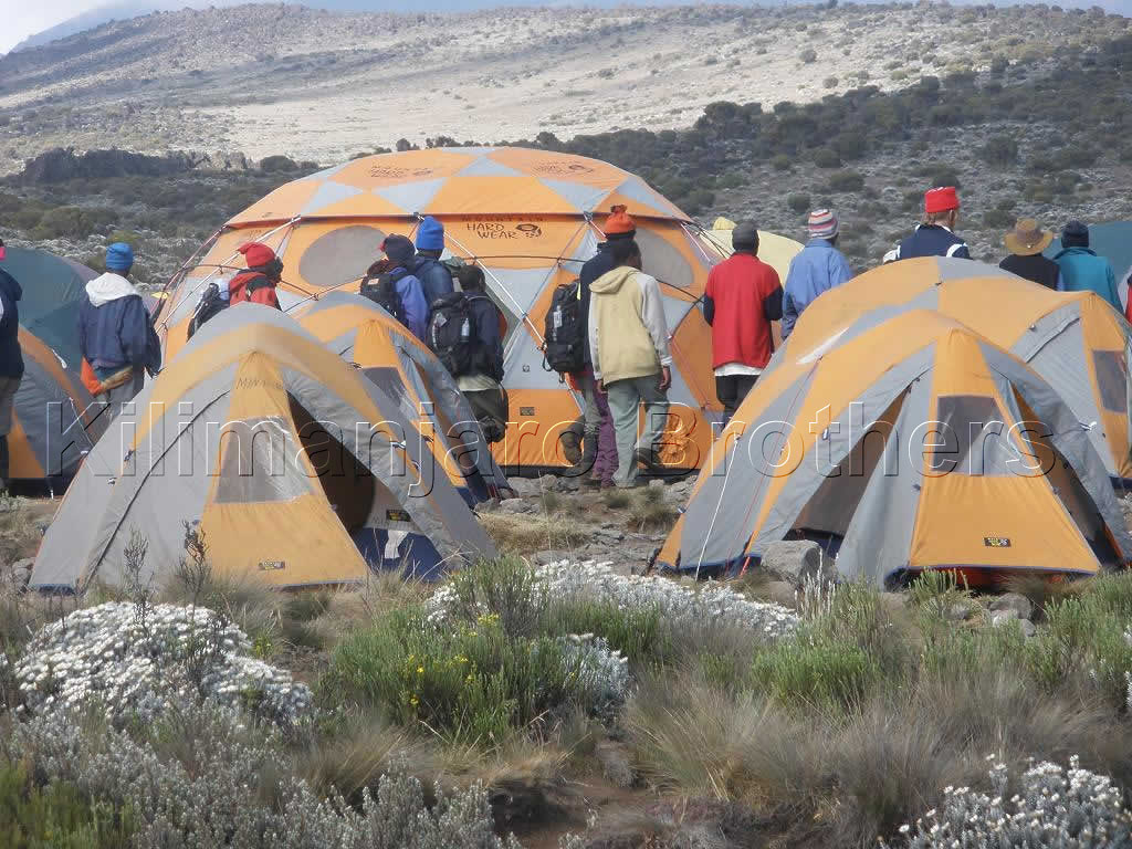 Tent on Mount Kilimanjaro Climbing Kilimanjaro… Flickr