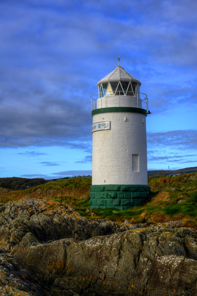 WARREN POINT LIGHTHOUSE, GREENCASTLE, INISHOWEN, CO.DONEGAL, IRELAND
