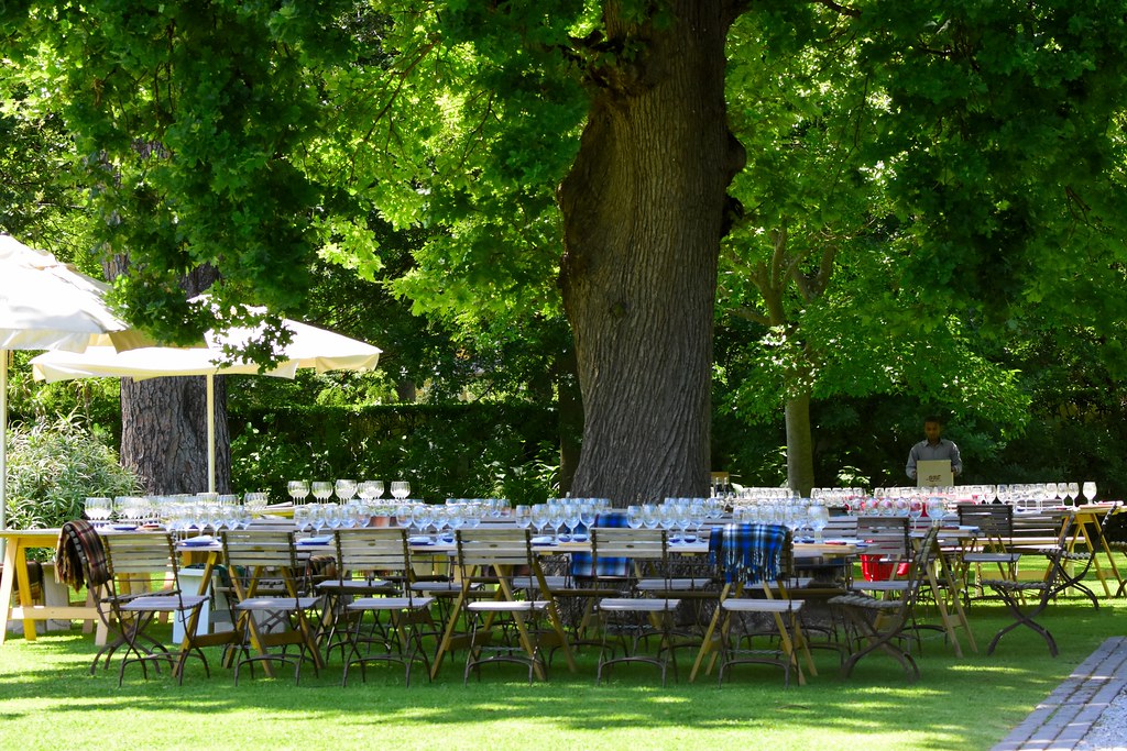 Preparing for picnic lunch, Grande Provence, Franschhoek Flickr