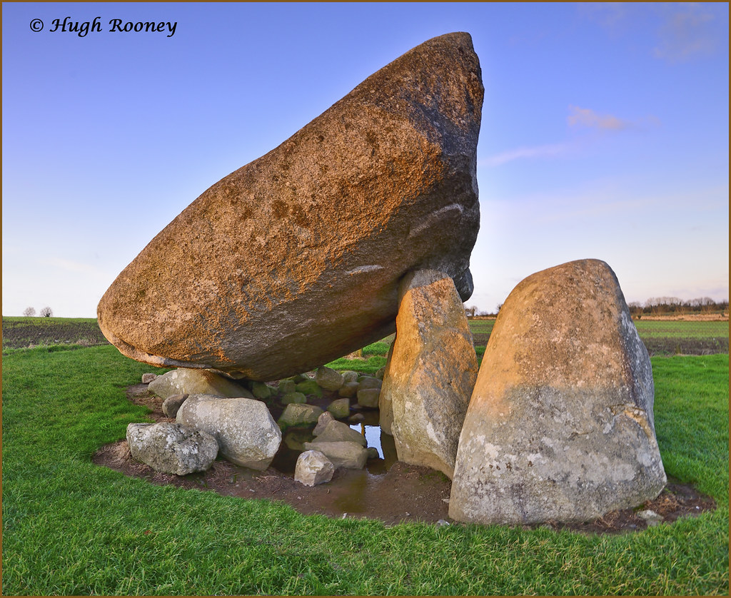 Ireland Co.Carlow Brownshill Dolmen Winter sunlight Flickr