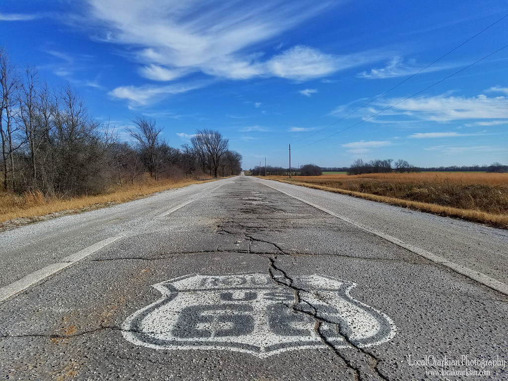 Ribbon Road Route 66 Narcissa, Oklahoma LocalOzarkian Photography Ozarks/ Route 66 Photo