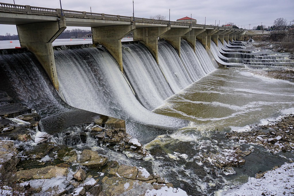 The Frozen O'Shaughnessy Dam & Bridge Columbus, Ohio 7DWF… Flickr