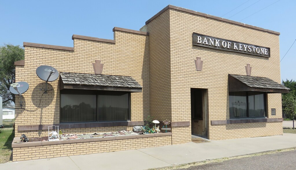 Bank of Keystone (Keystone, Nebraska) Keystone, Nebraska i… Flickr