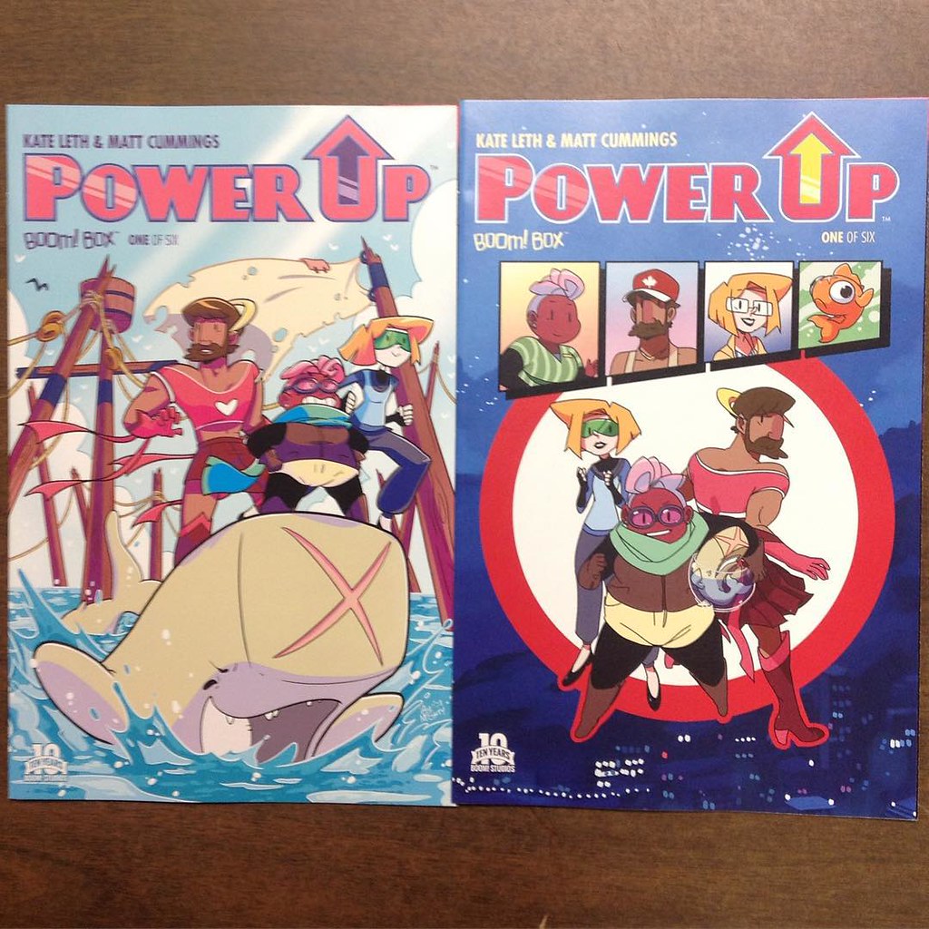 Power Up 1 by Kate Leth & Matt Cummings out tomorrow at F… Flickr