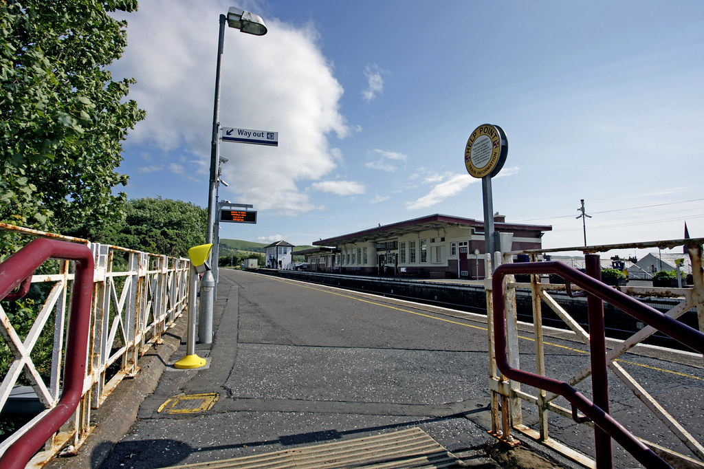 Girvan Station, South Ayrshire, Scotland, 2015 Girvan Stat… Flickr