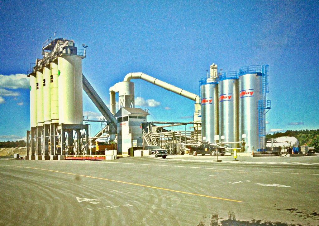 Pike Industries’ Maine asphalt plant site Adam Burdick Flickr