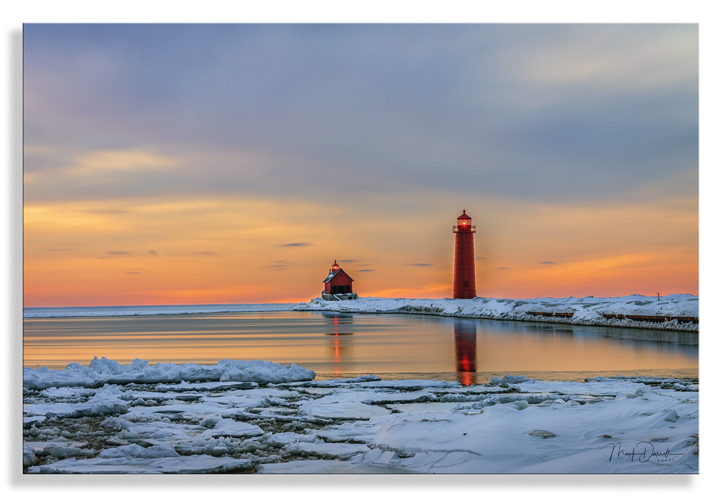 Grand Haven Winter Skies Mark Darnell Flickr