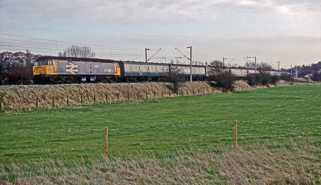 47638, Newton Junction (West Midlands), Feb. 1989 47638 'C… Flickr