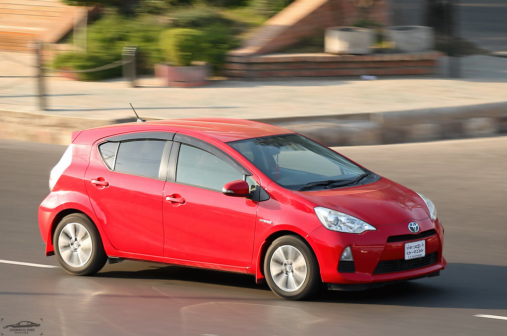 Toyota Aqua, Bangladesh. Airport Rd 2018 One of the recen… Flickr