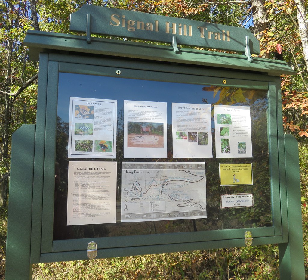 Signal Hill Trail Marker (Mount Magazine State Park, Arkan… Flickr