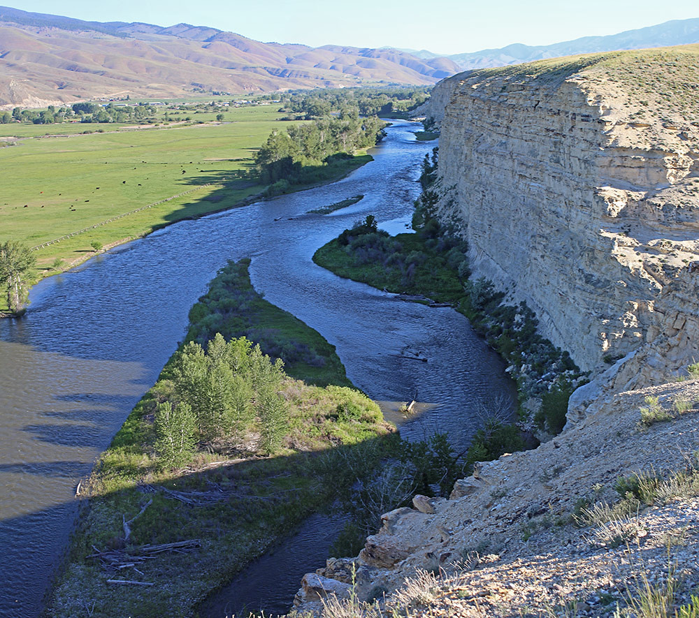 Upper Salmon River, Salmon Cliffs Upper Salmon River, Salm… Flickr