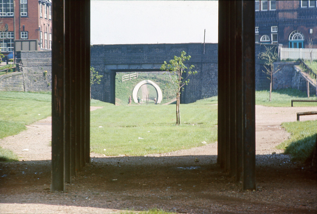 Burslem Looking south through the site of Burslem station … Flickr