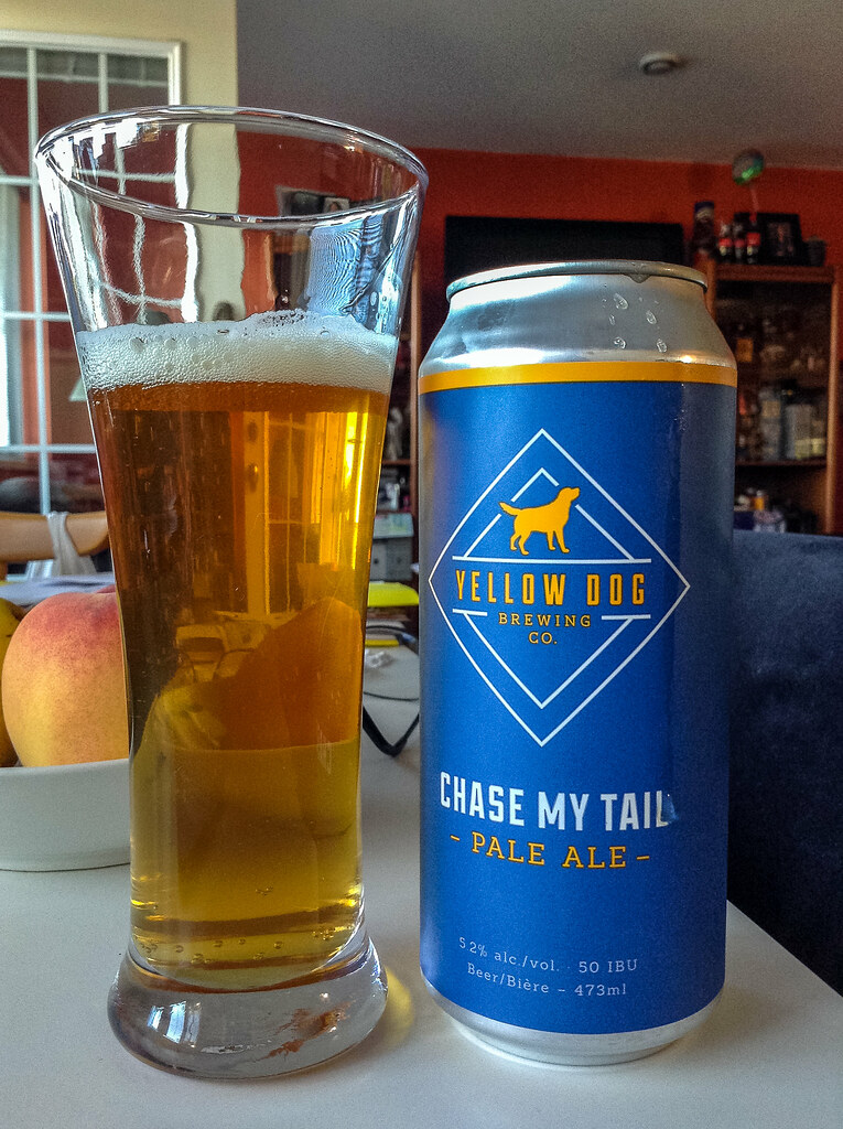 Beer Series Yellow Dog Brewing's Chase My Tail (Pale Ale).… Flickr