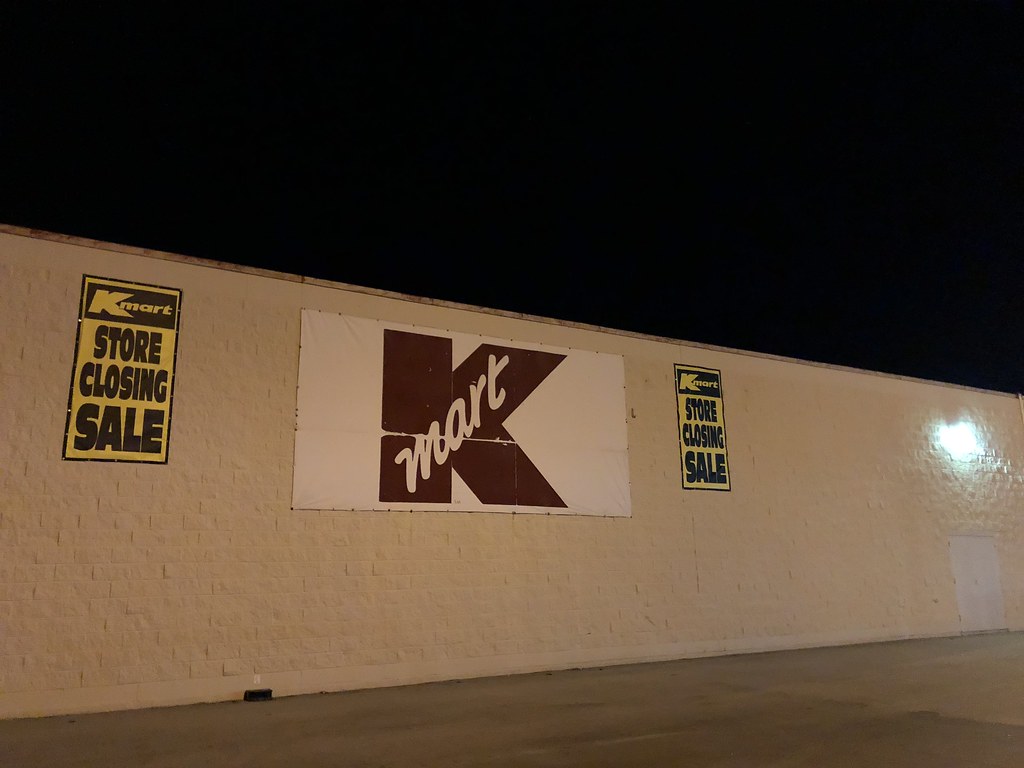 Kmart Red Oak, Iowa Side "Banner" Signage a photo on Flickriver