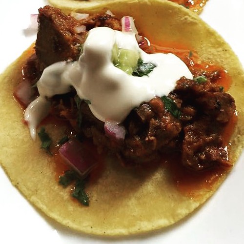 late post braised beef brisket taco from toloachenyc. ️… Flickr