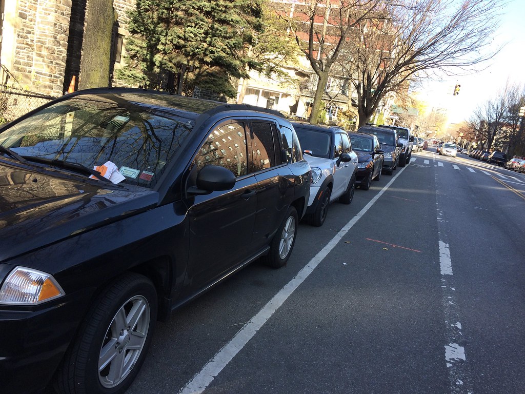 Parking Violation Info Bunch of parked cars, missing sign!… Flickr