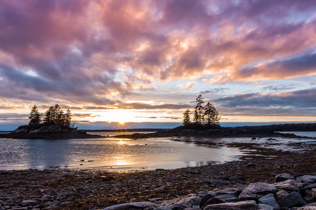 Sunset, Lookout Point, Harpswell, Maine Sue Swindell Flickr