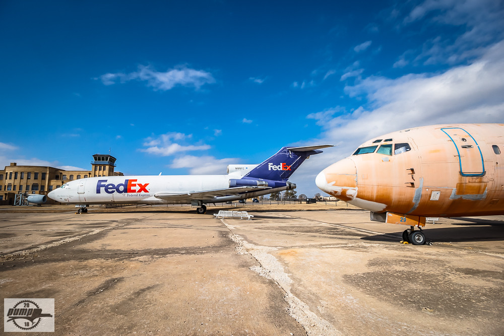Kansas Aviation Museum Wichita, KS A FedEx Boeing 727 re… Flickr
