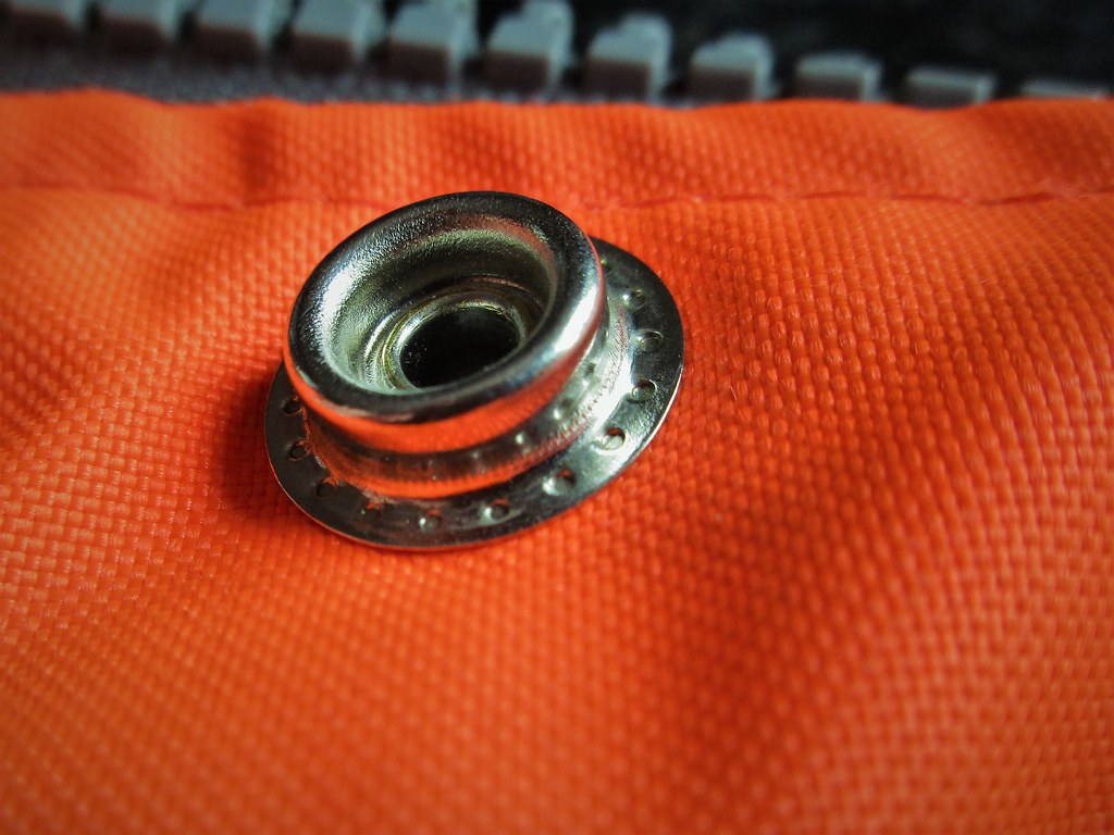 Press Stud (050/365) One of the metal press studs on my fl… Flickr