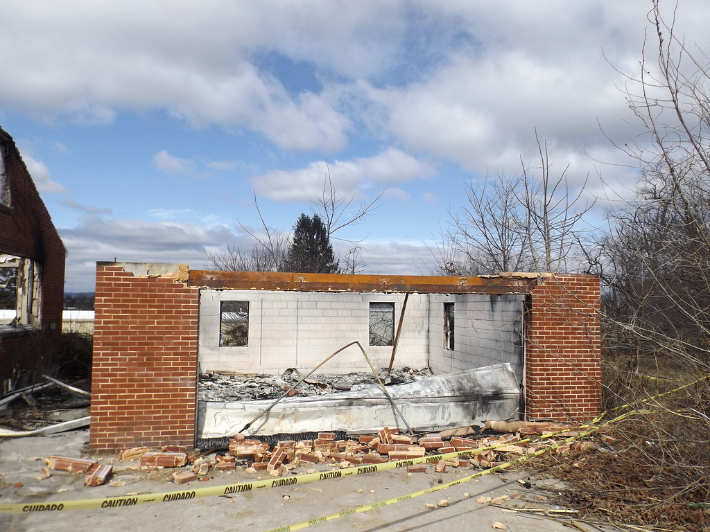Controlled Burn House was training burn. Burnt to make pro… Flickr