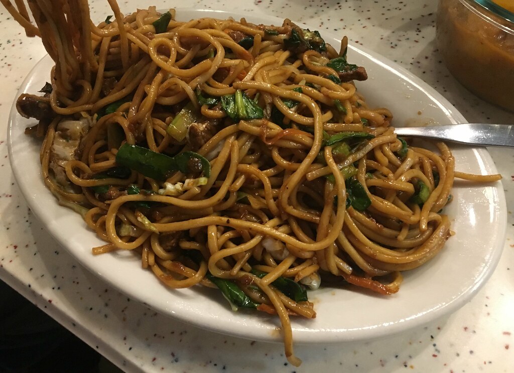 Tibetan Noodle Dish (Boulder, Colorado) Enjoyed at Tibet K… Flickr
