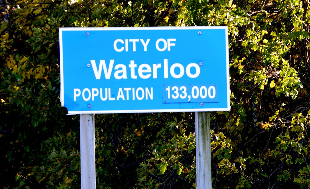 City Of Waterloo / City Limits Sign Greg's Southern Ontario (Catching