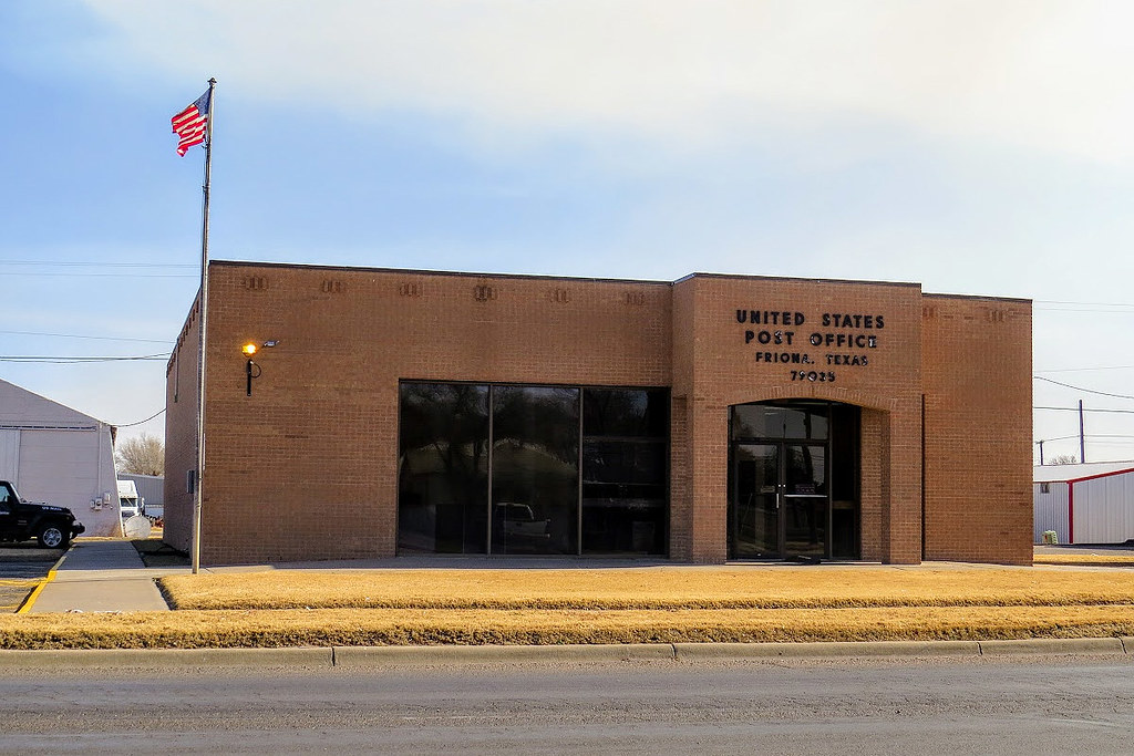 Friona, TX post office Parmer County. Photo by E Kalish, J… Flickr