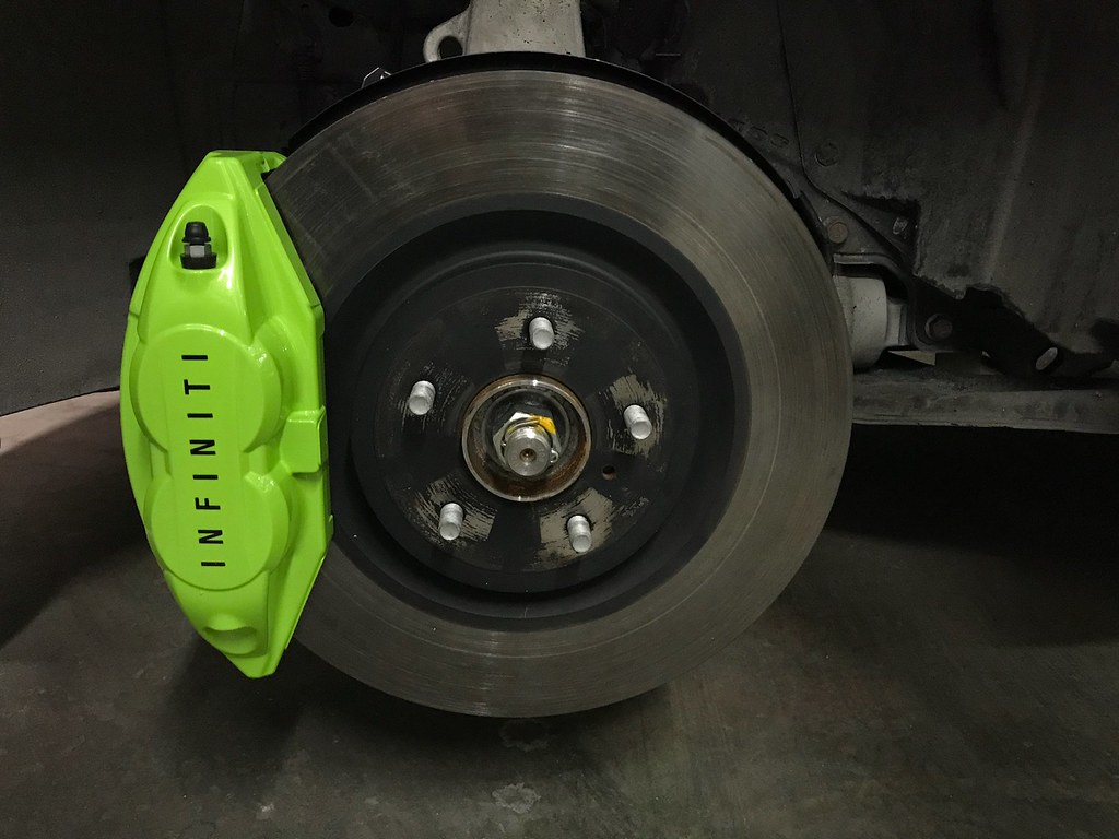 INFINITI Q50 RED SPORT BRAKES a photo on Flickriver