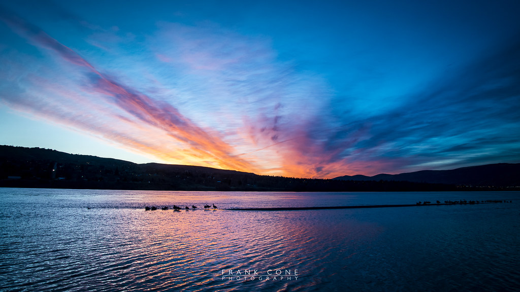Sunrise at Riverfront Park Wenatchee February 9 Frank Cone Flickr