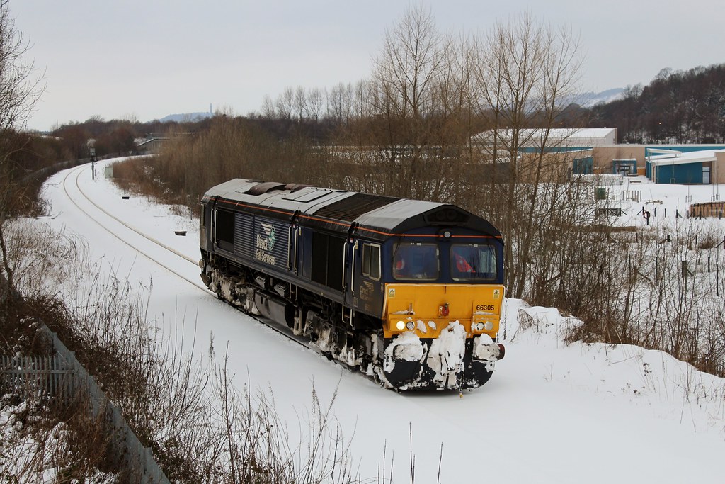 66305 1Z99 Perth Motherwell TMD; Grange Road, Alloa; 03/… Flickr