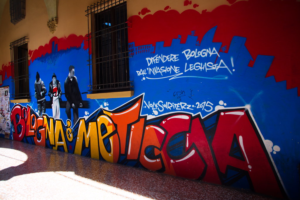Graffiti One of Bologna's nicknames is "la rossa," or "the… Flickr