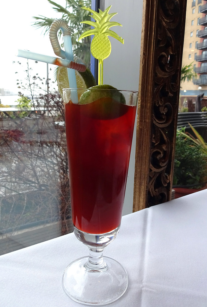 Thai iced tea at Nakhon Thai, Royal Docks, London E16 Flickr