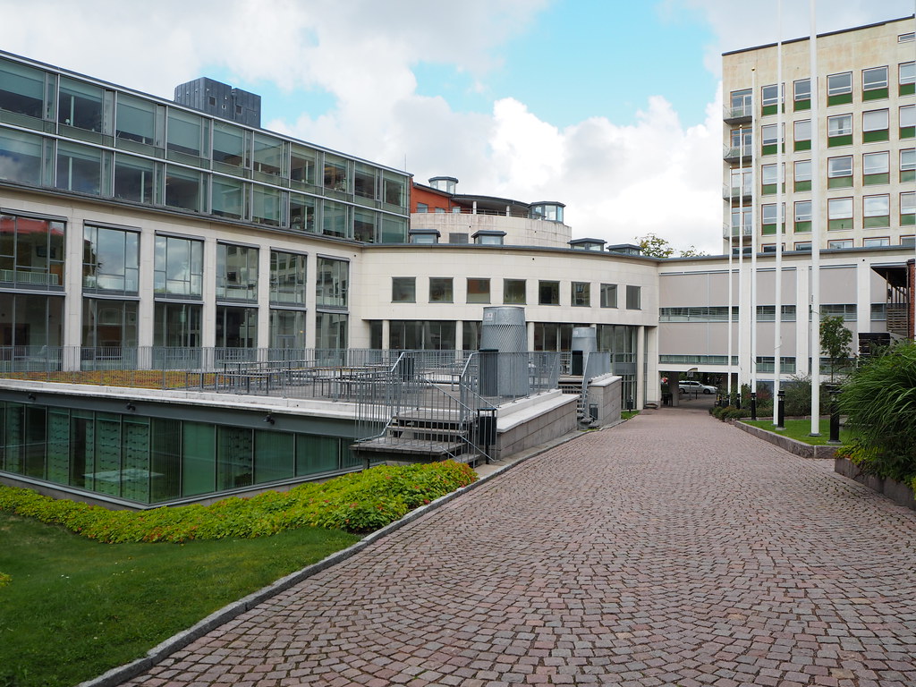 Campus de la Handelshögskolan. Universitet Flickr