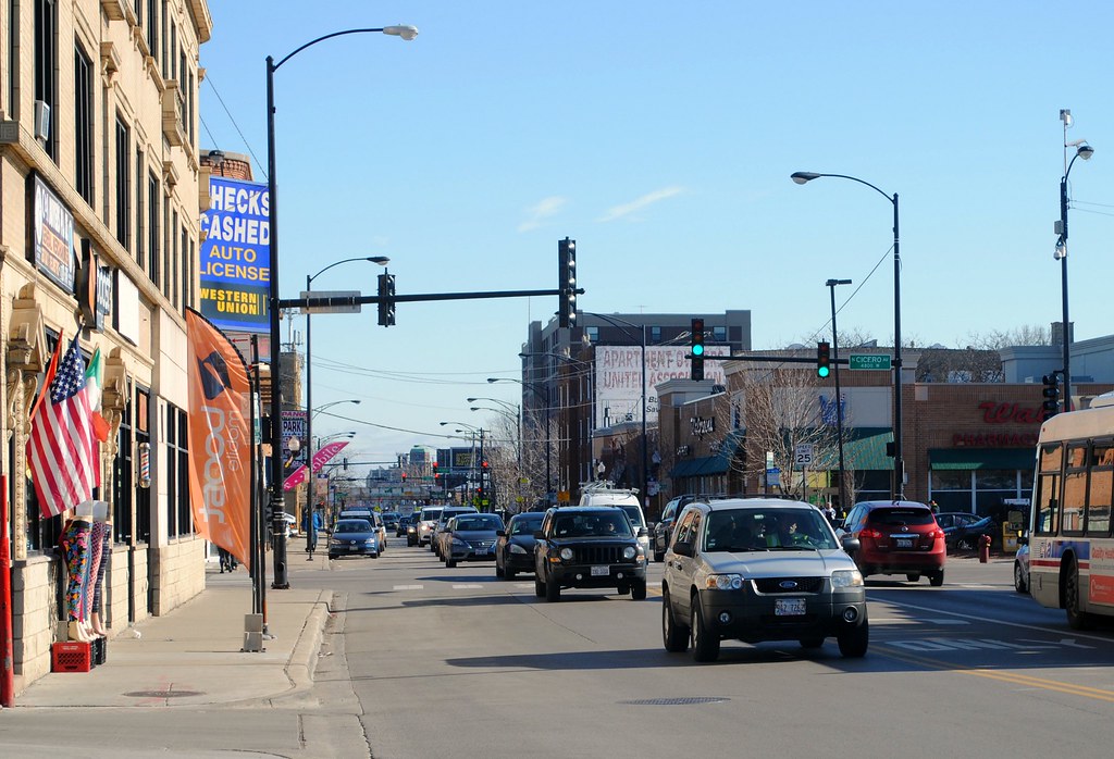 Belmont & Cicero Chicago Cragin Spring Flickr