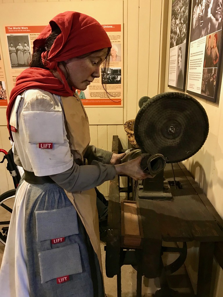 Buffer Girl Kelham Island Museum, Sheffield 2018 Flickr