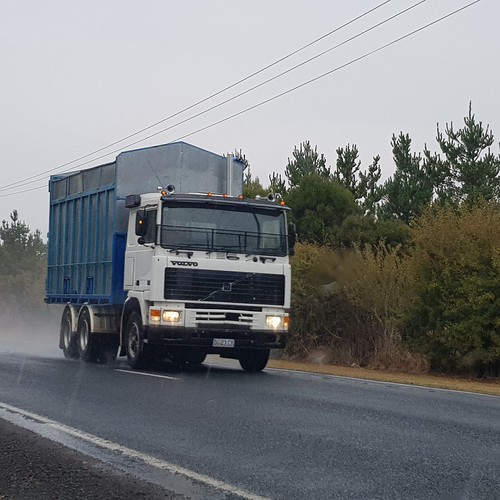 VOLVO at Longford Tasmania in the rain, at last! Bernard Barnwell