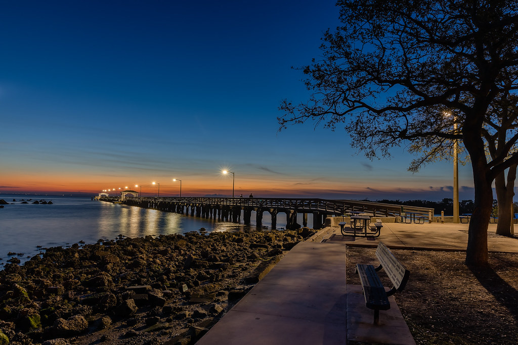 Ballast Point Fishing Pier Twilight Ballast Point Fishing … Flickr