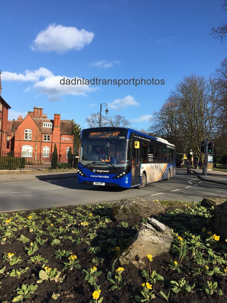 Stagecoach Chester park and ride SN16OPF 26051 Alexander D… Flickr