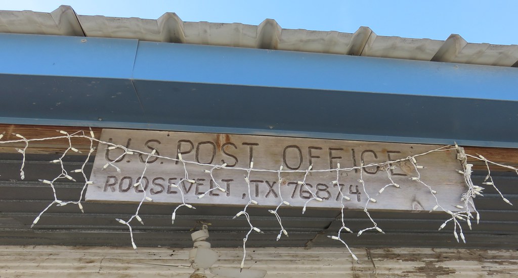 Post Office 76874 Sign (Roosevelt, Texas) Roosevelt, Texas… Flickr