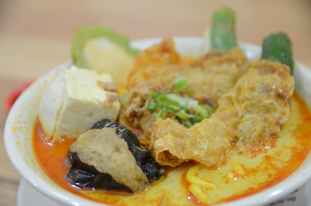 Yong tofu curry laksa AUD13.80 Target Centre, Melbourne close a