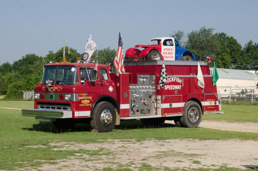 Repurposed Parkton firetruck new use for a retired Parkton… Flickr