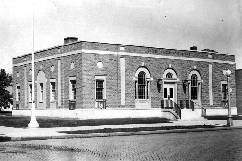 David City, NE post office Butler County. Taken May 1935. … Flickr