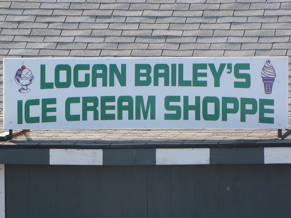 Logan Bailey's Ice Cream Shoppe From my archives Seen in … Flickr