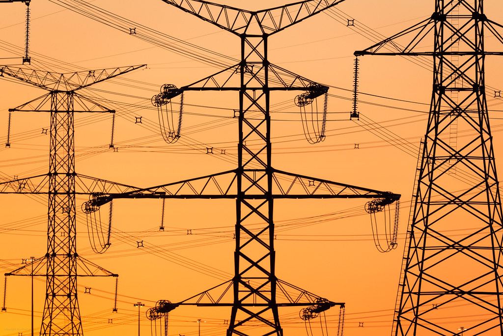 Power Lines Towers and electric lines along the corridor n… Flickr