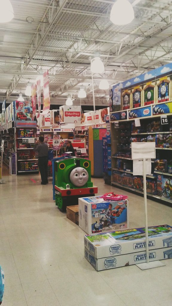 Totally Thomas The Tank Engine Toys R Us is riding off int… Flickr