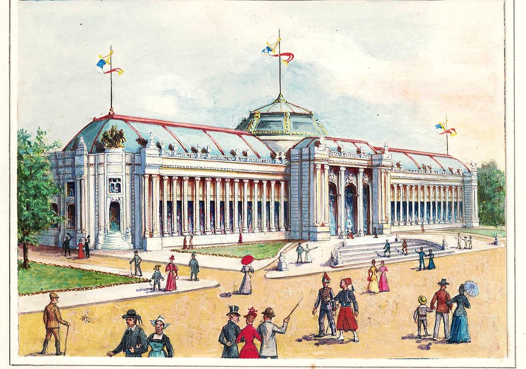 Grand Palais Exposition universelle de Paris 1900 Pari