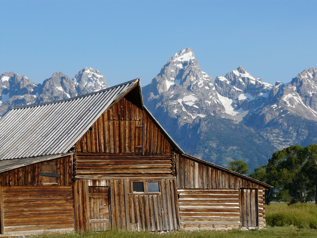 The Most Photographed Barn in America the places I have been